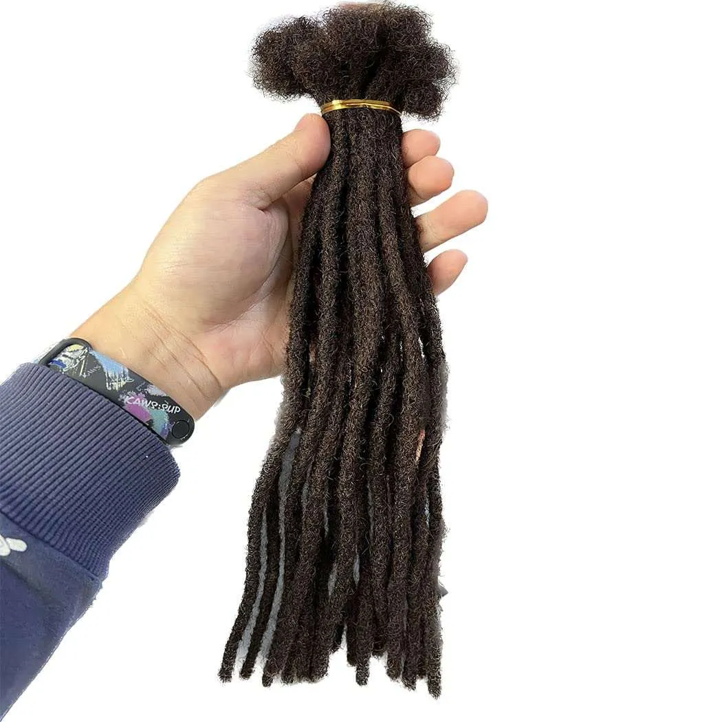 Human Hair Permanent Dreadlocks Extension