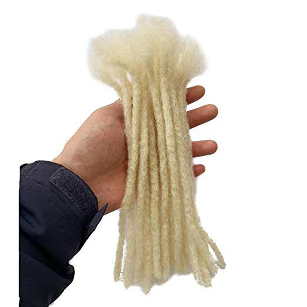 Human Hair Permanent Dreadlocks Extension
