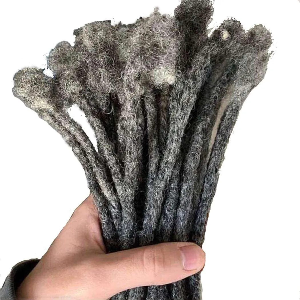 Human Hair Permanent Dreadlocks Extension