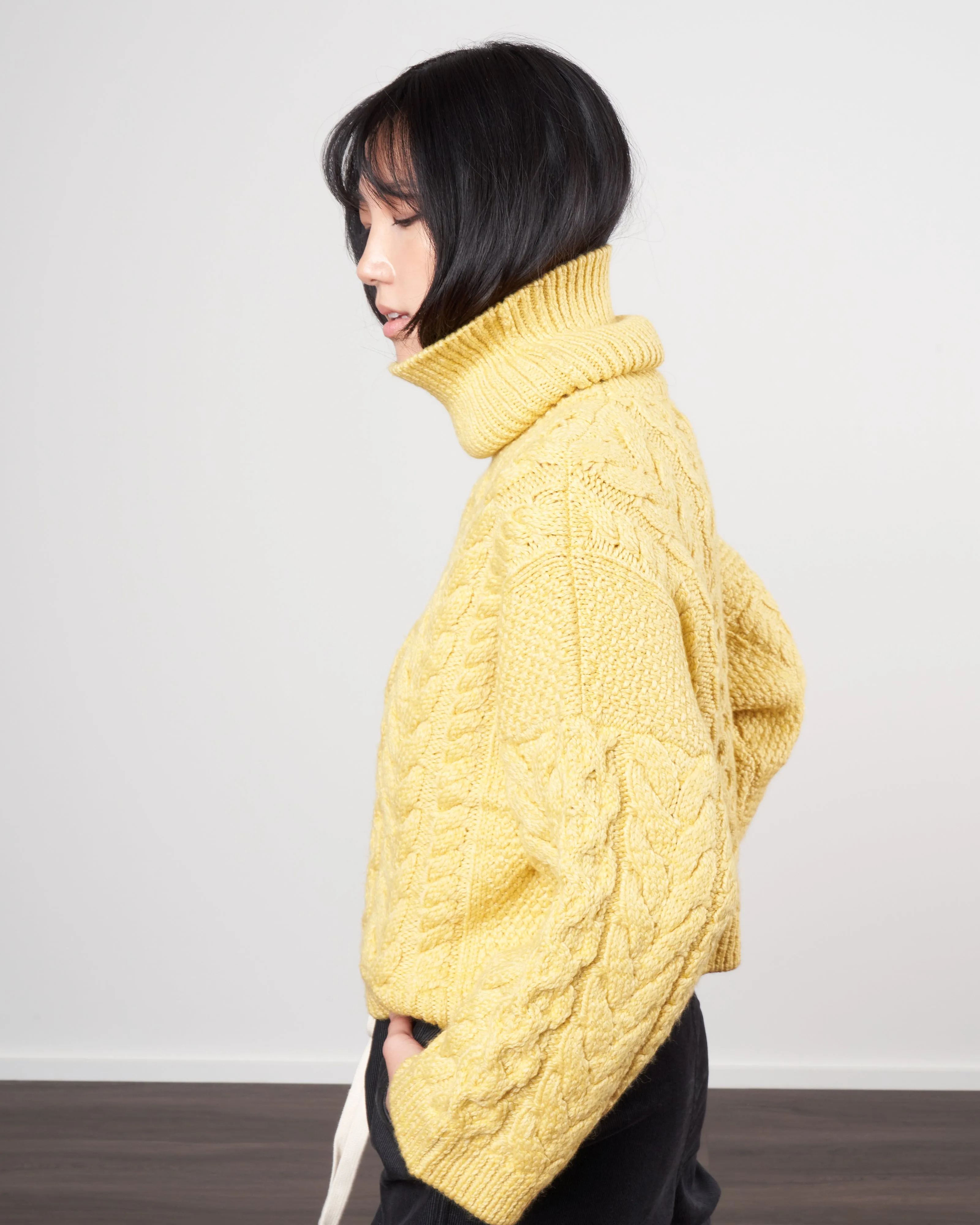 ingrid sweater - yellow