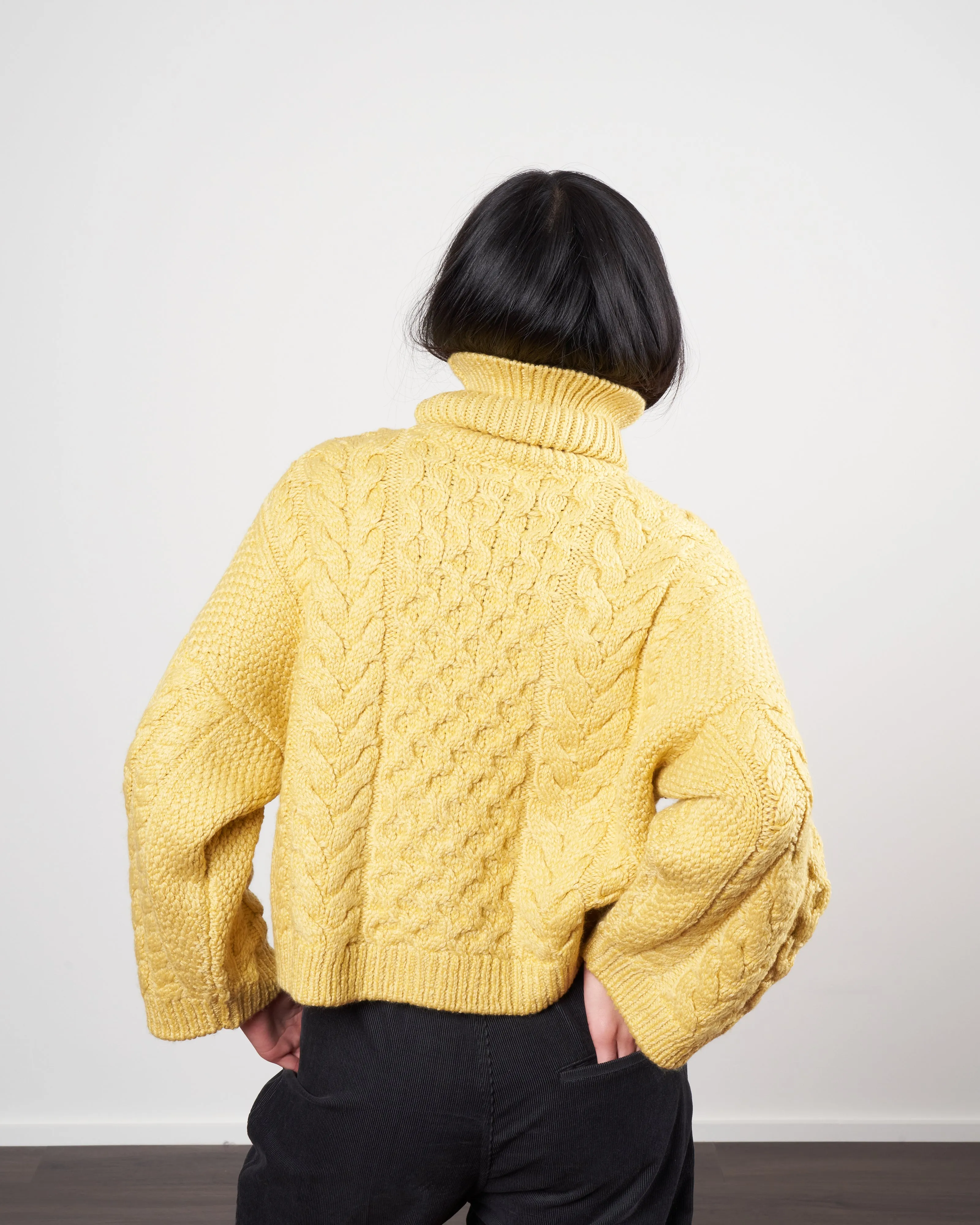 ingrid sweater - yellow