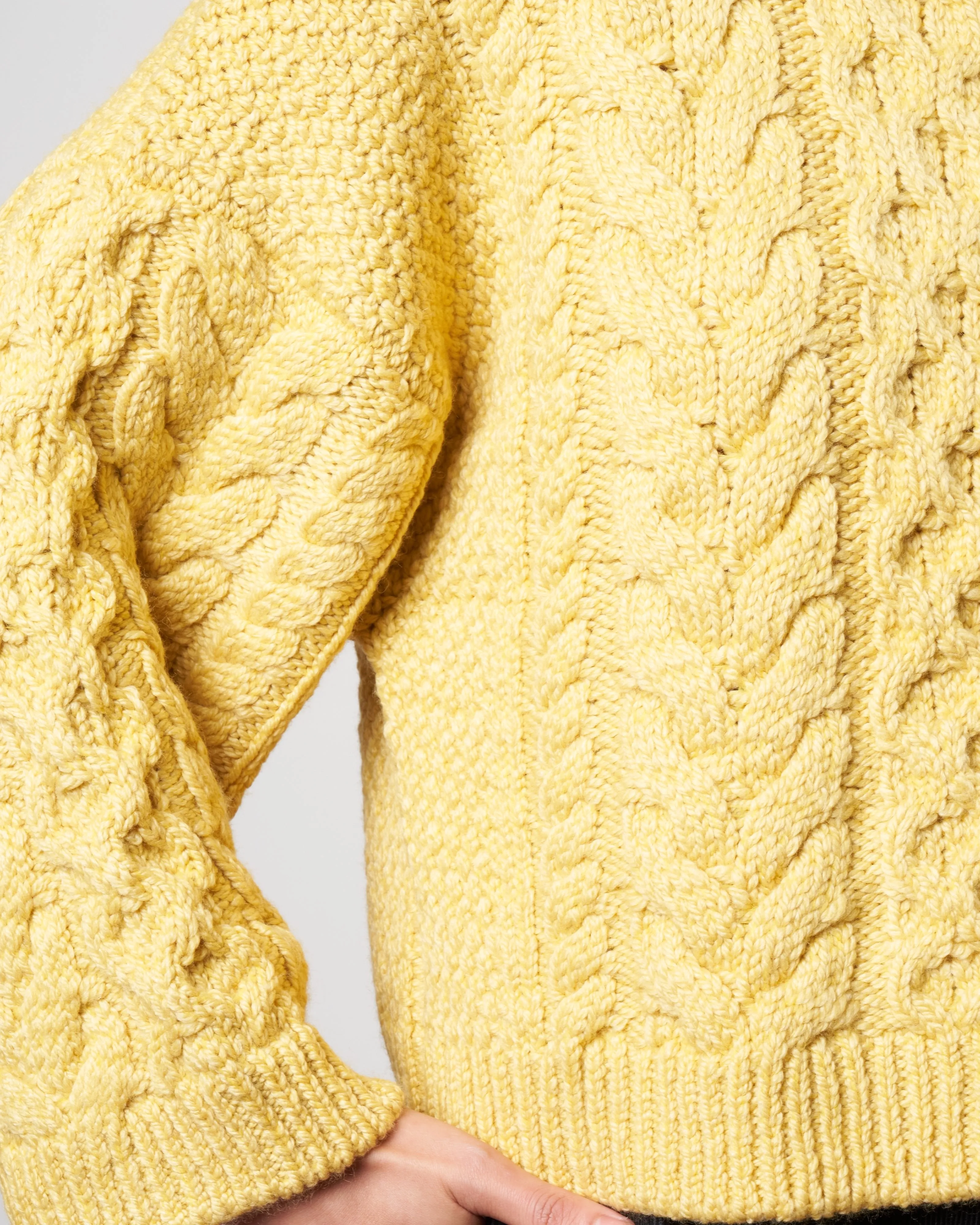 ingrid sweater - yellow