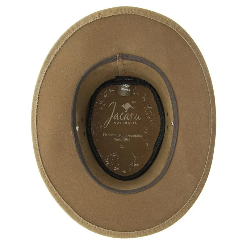 Jacaru Hats Jillaroo Suede - Mushroom