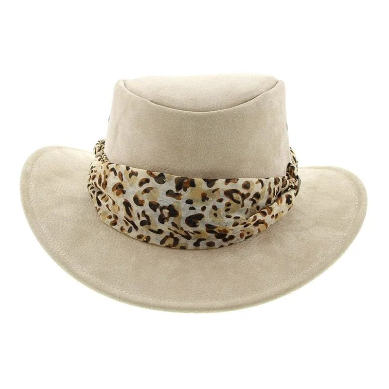 Jacaru Hats Jillaroo Suede - Sand