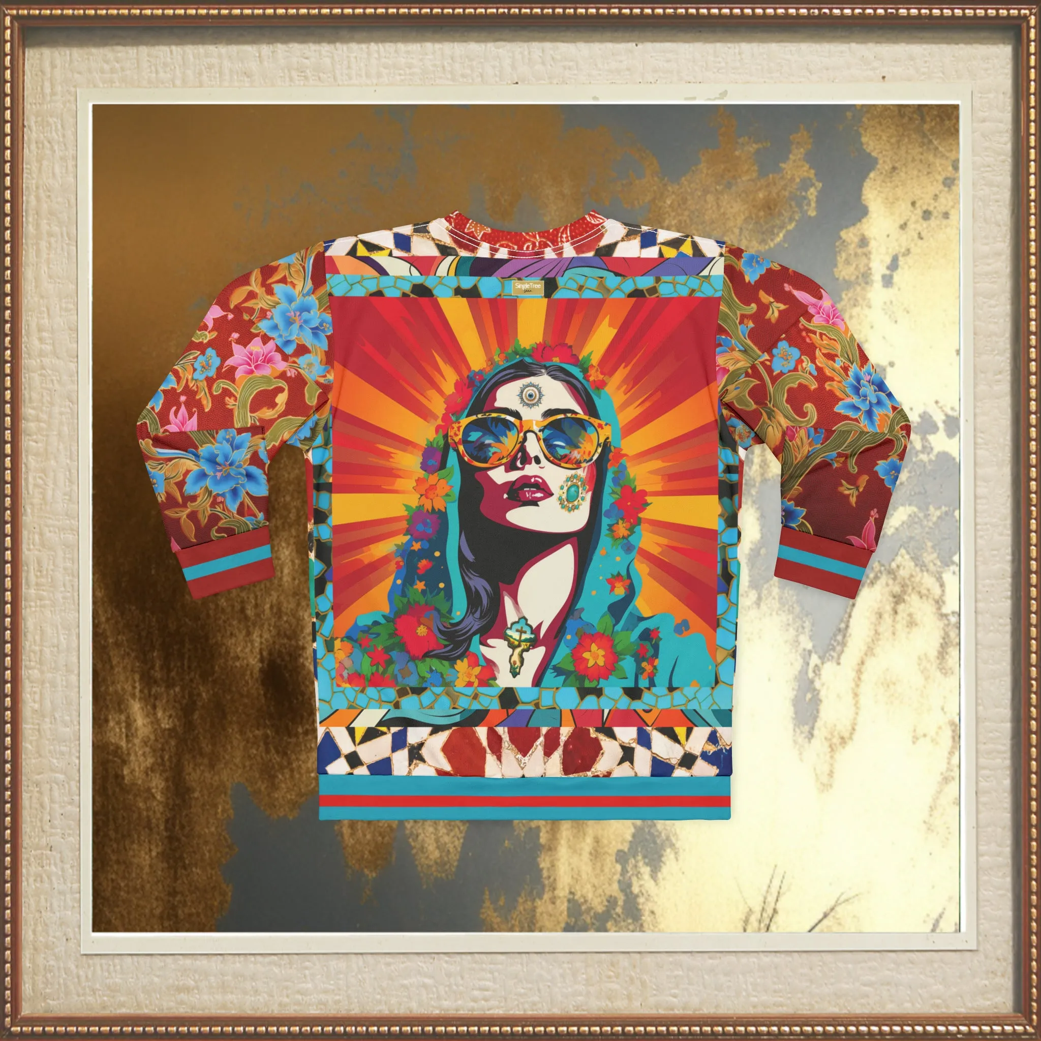 JC Superstar of the 5th Dimension Mid-Weight Polyester Unisex Sweatshirt (Gold Label)