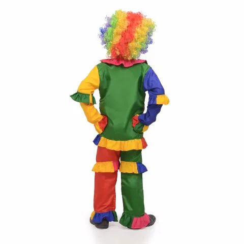 Joker dress for boys and girls with Wig, Nose and Cap