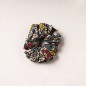 Kalamkari Printed Cotton Elastic Rubber Band/Scrunchie