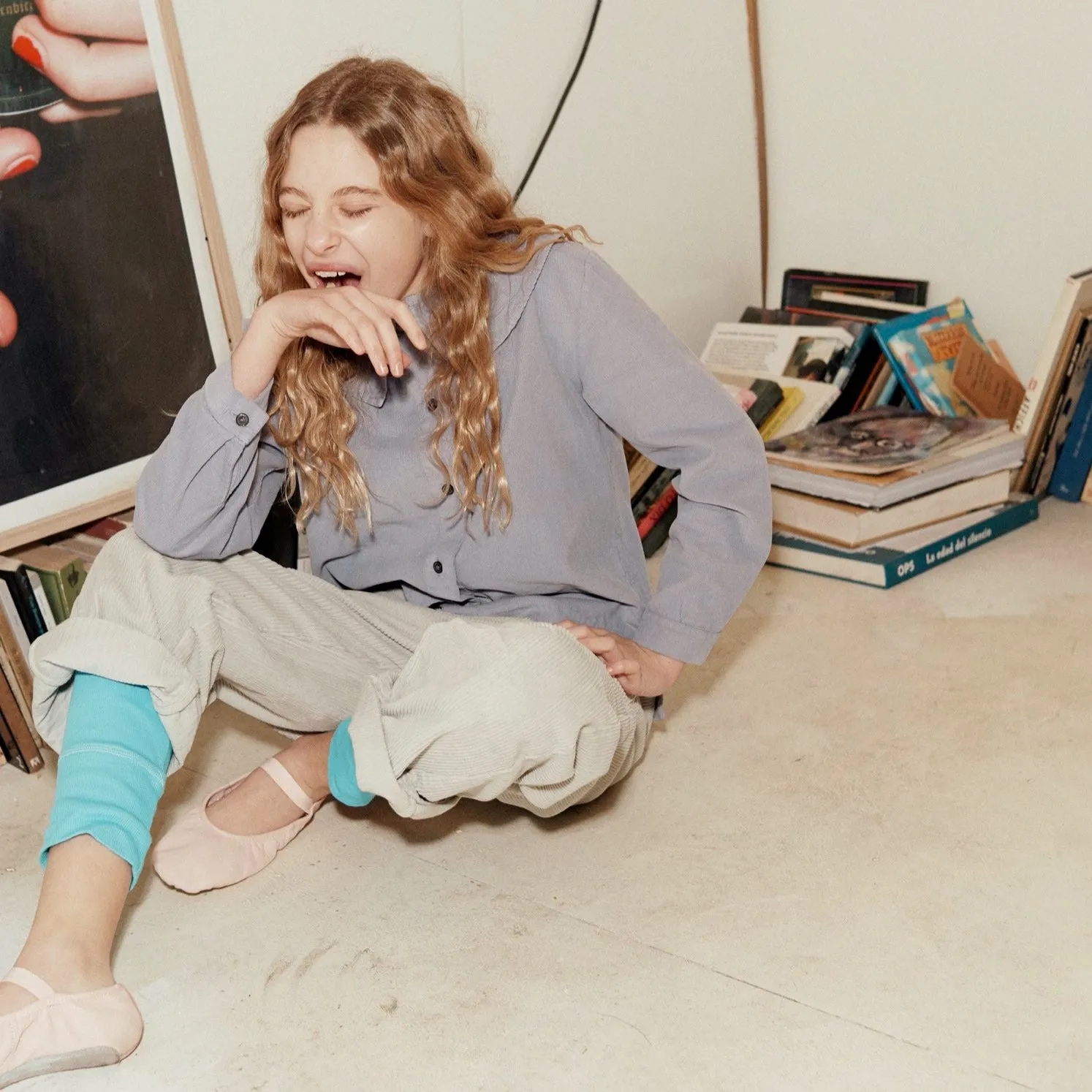 Kid's Barrel Corduroy Pant