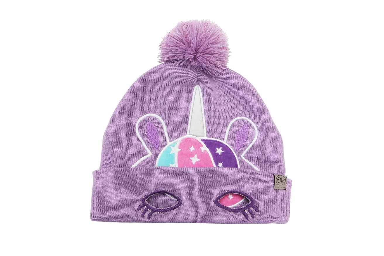 Kids Knitted Toque - Unicorn