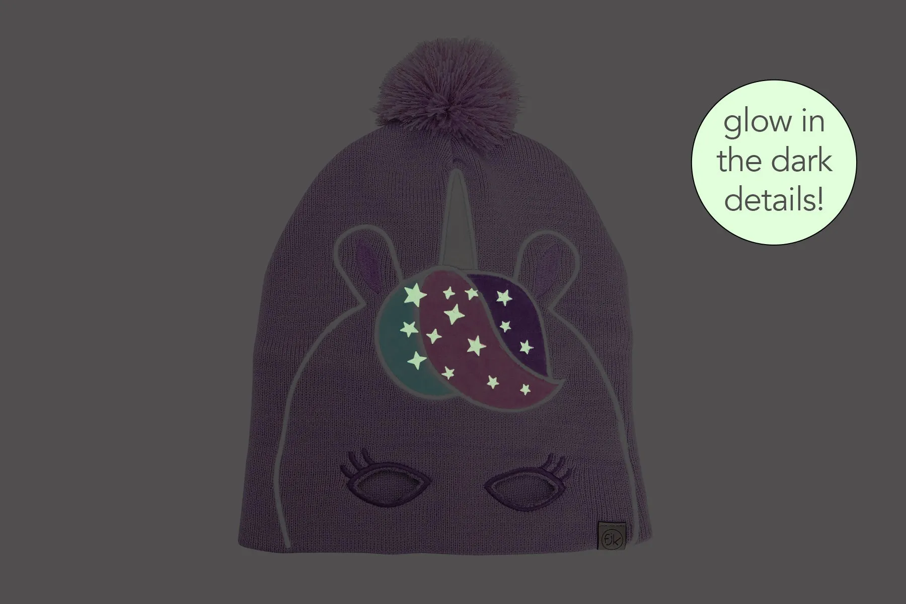 Kids Knitted Toque - Unicorn