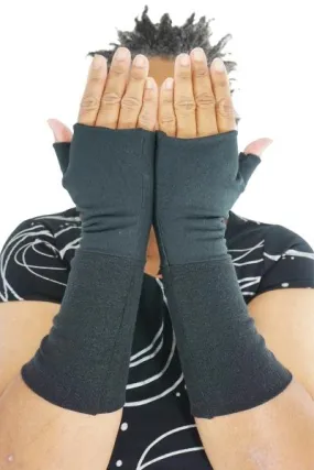 Knit Mitts® :: LARGE :: BLACK