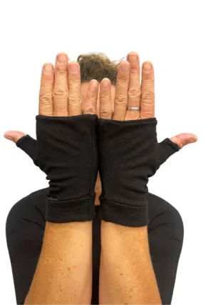 Knit Mitts® :: Short :: S/M :: BLACK