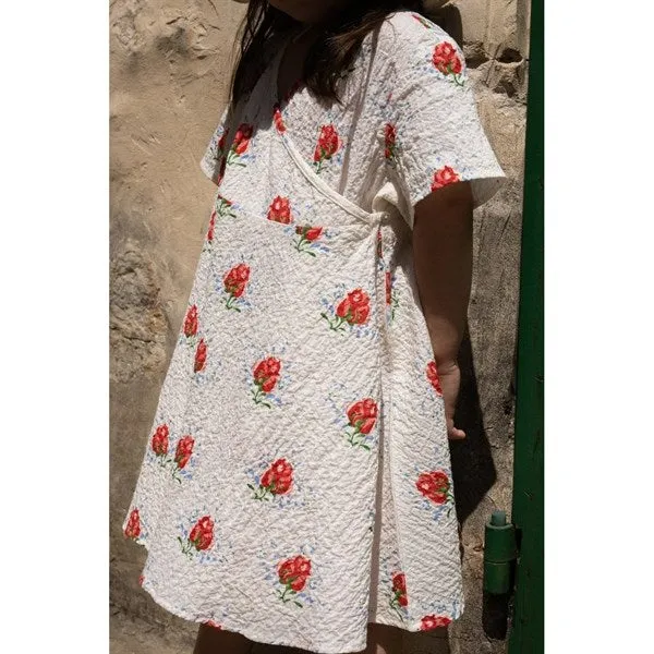 Konges Sløjd Vita Rosa Elin Wrap Dress