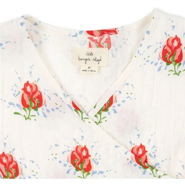 Konges Sløjd Vita Rosa Elin Wrap Dress
