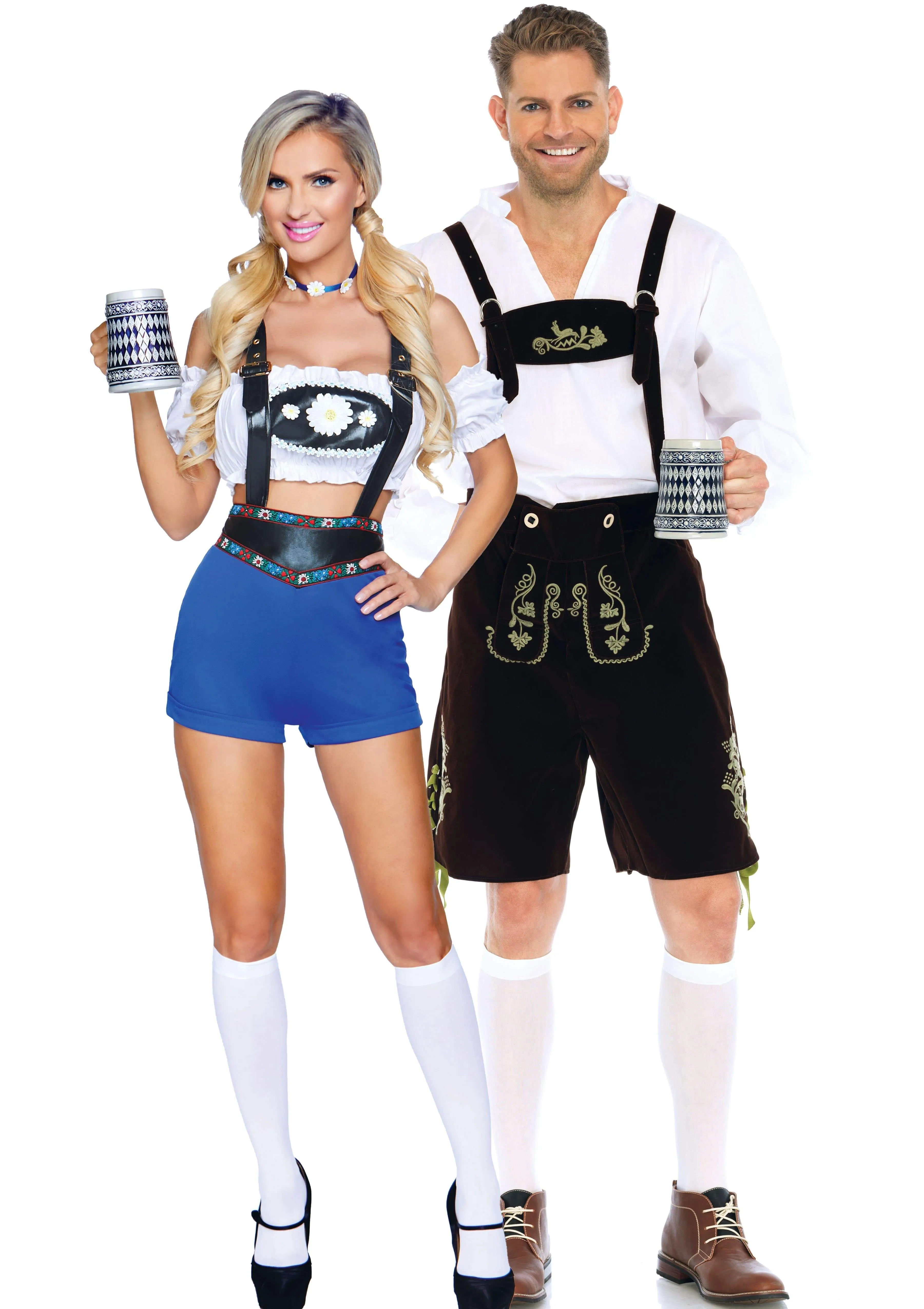 Lederhosen Honey Ladies Sexy Oktoberfest Costume - Leg Avenue