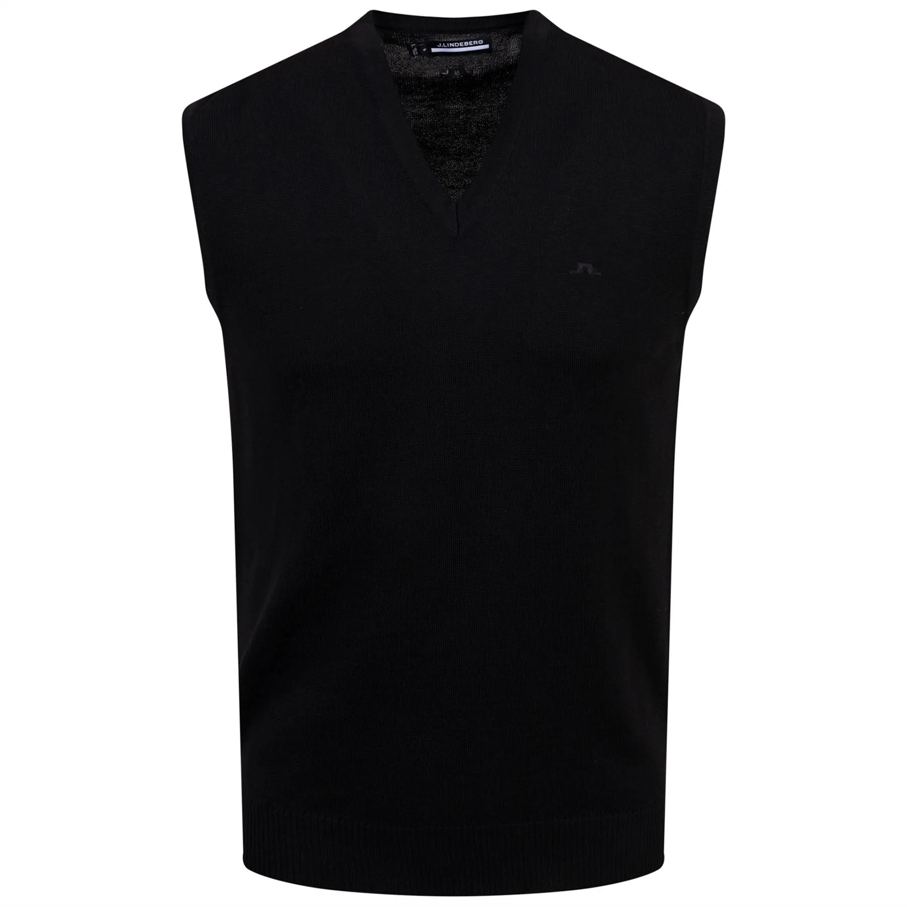 Liam Tour Merino Knitted Vest Black - SS24