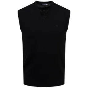 Liam Tour Merino Knitted Vest Black - SS24