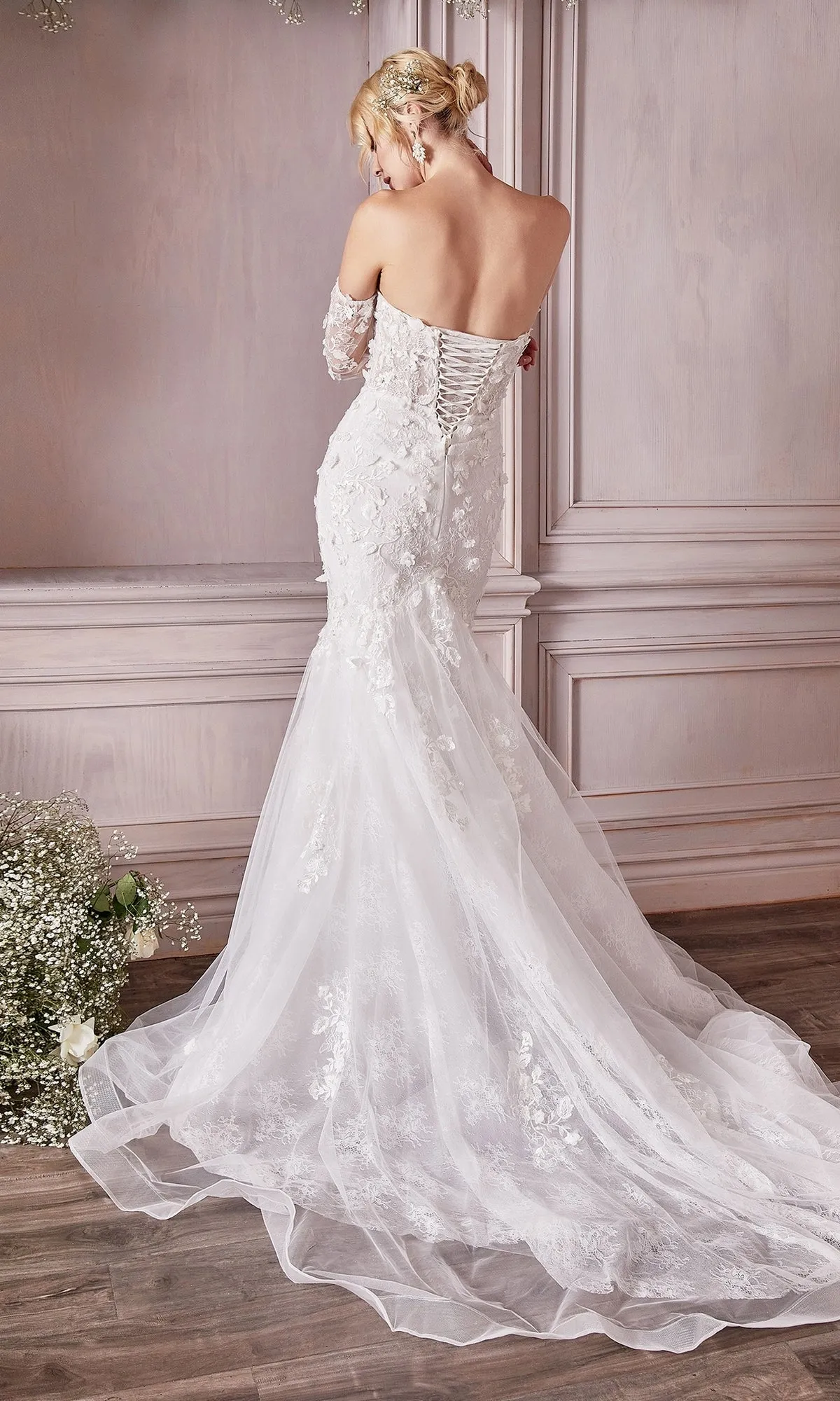 Long Formal Dress CD977W by Ladivine
