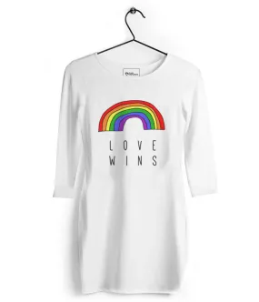 Love Wins Tshirt Dress