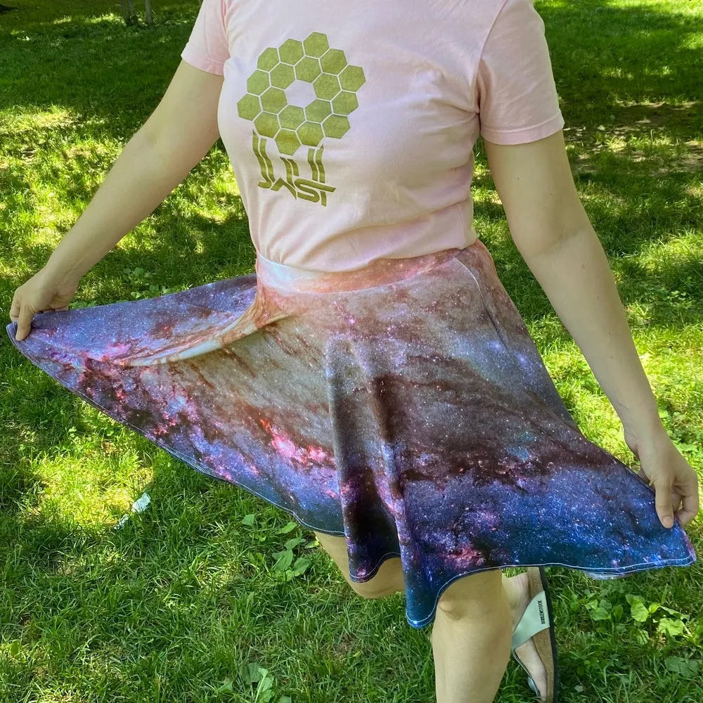 M83 Spiral Galaxy by Hubble Skater Skirt