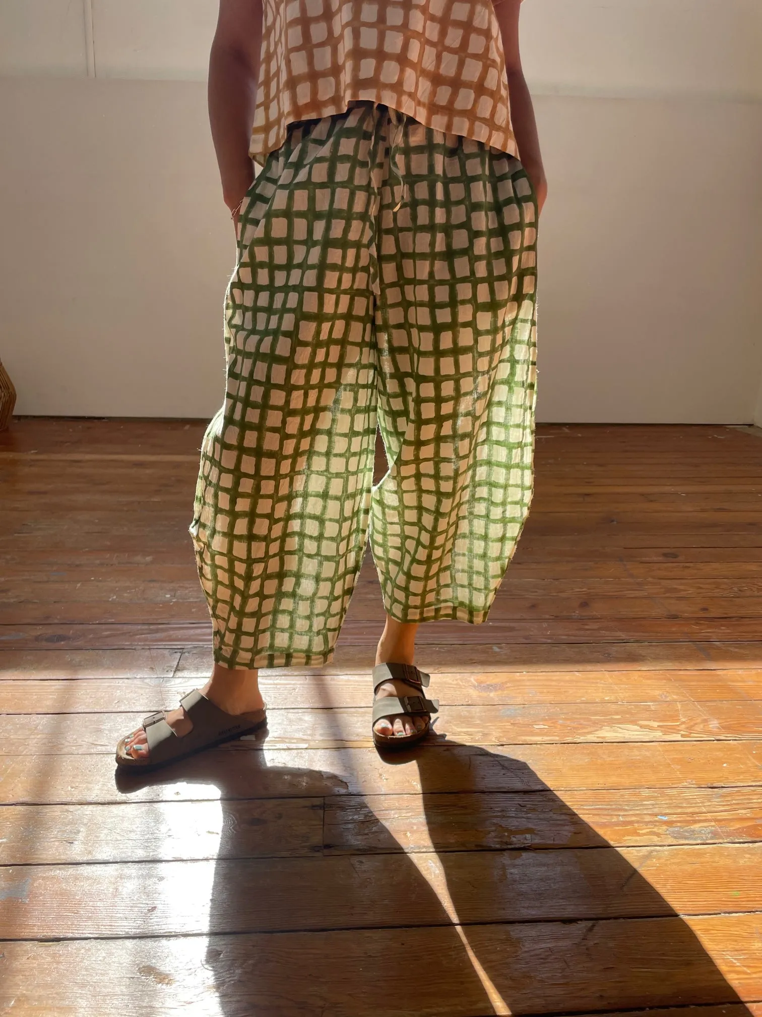 Marius Green Grid Uni-Size (S-XL)