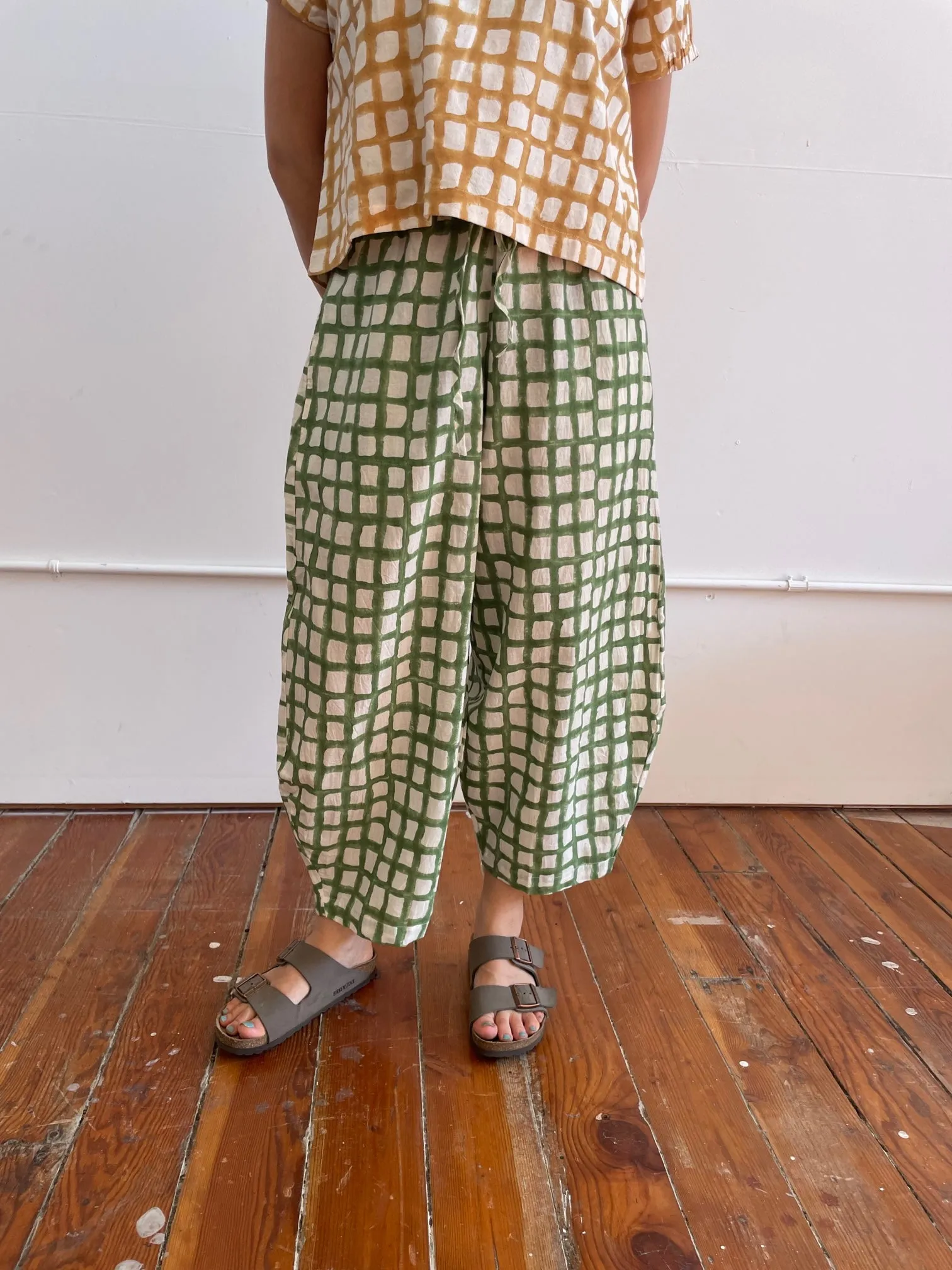 Marius Green Grid Uni-Size (S-XL)