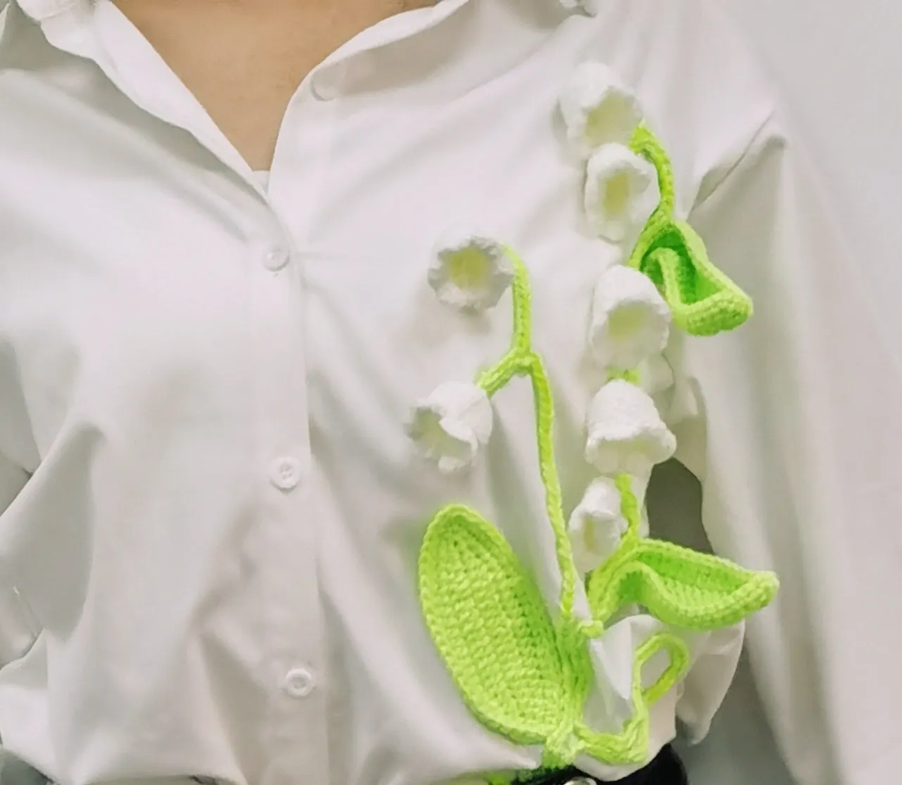 Milk Cotton Glow in the dark fluorescent crochet yarn