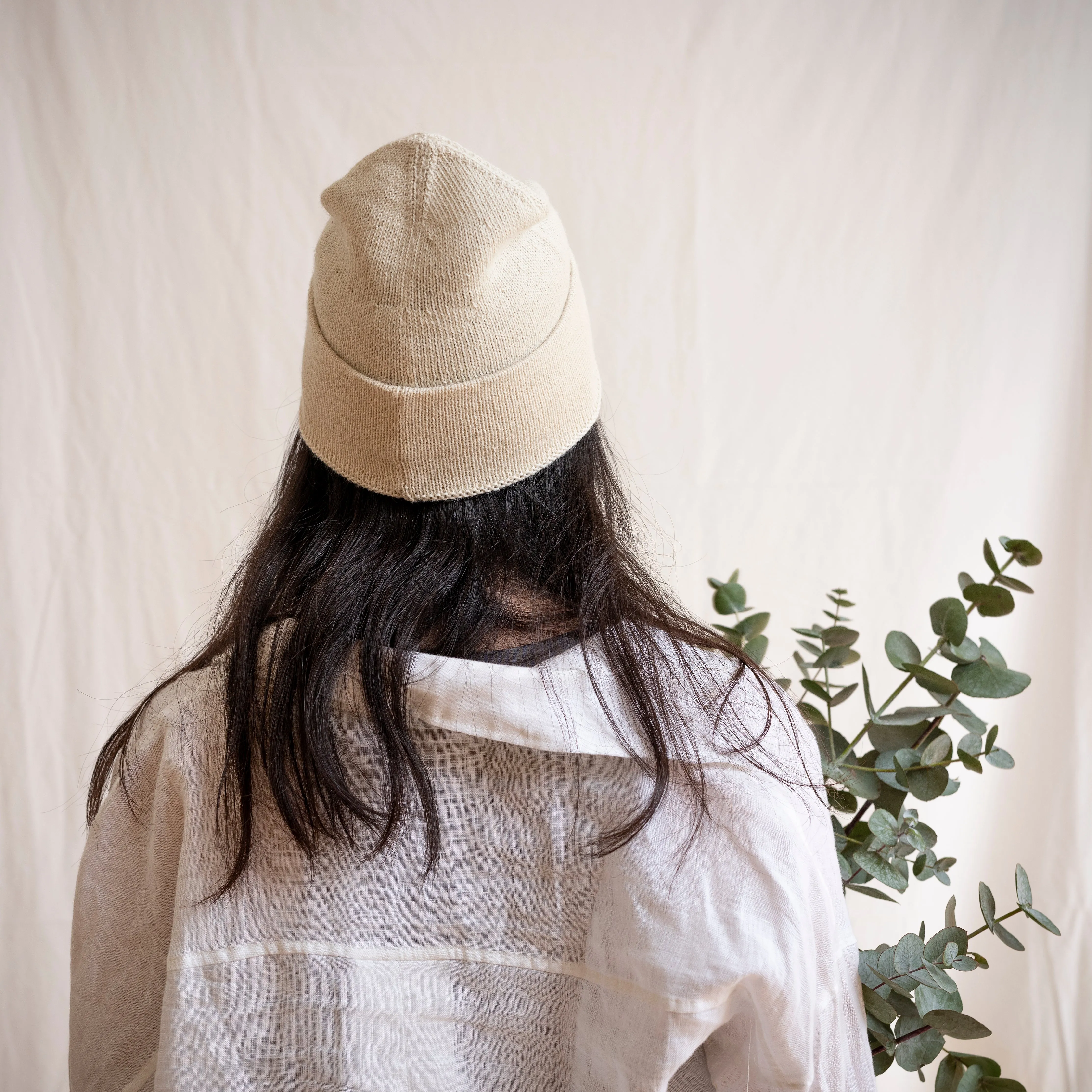 MISKI slouchy alpaca beanie