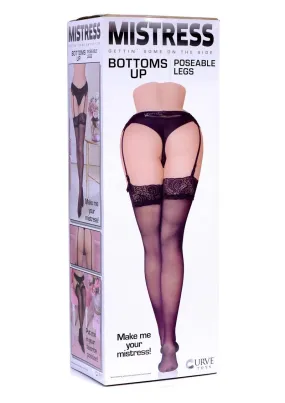 Mistress Bottoms Up Poseable Legs