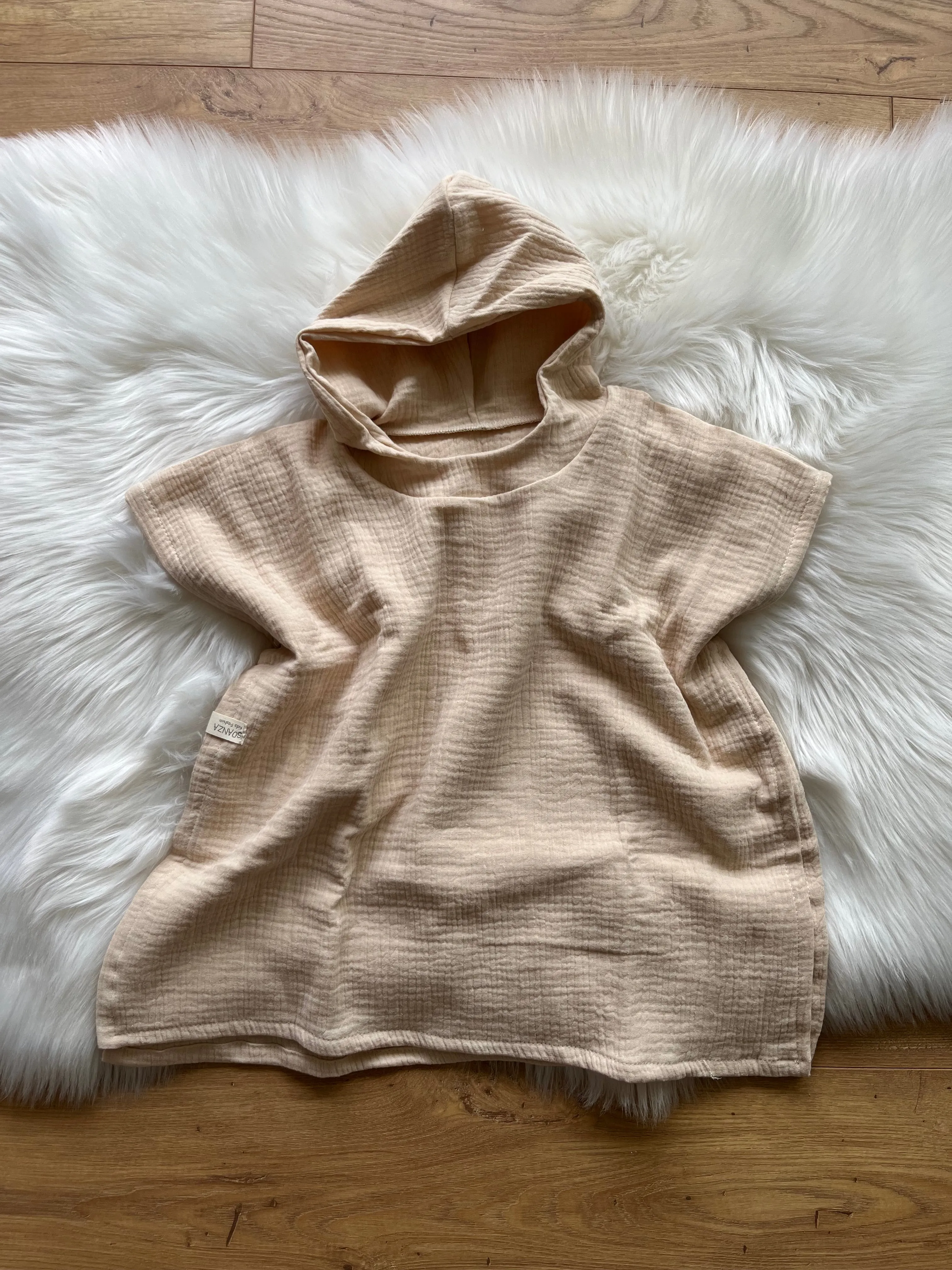 Musselinponcho