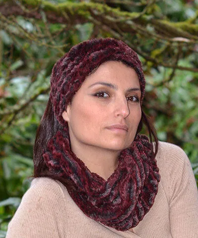 Neck Warmer - Desert Sand Faux Fur