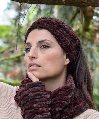 Neck Warmer - Desert Sand Faux Fur