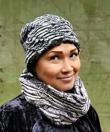 Neck Warmer - Luxury Faux Fur Glacier Bay -  Sold Out!