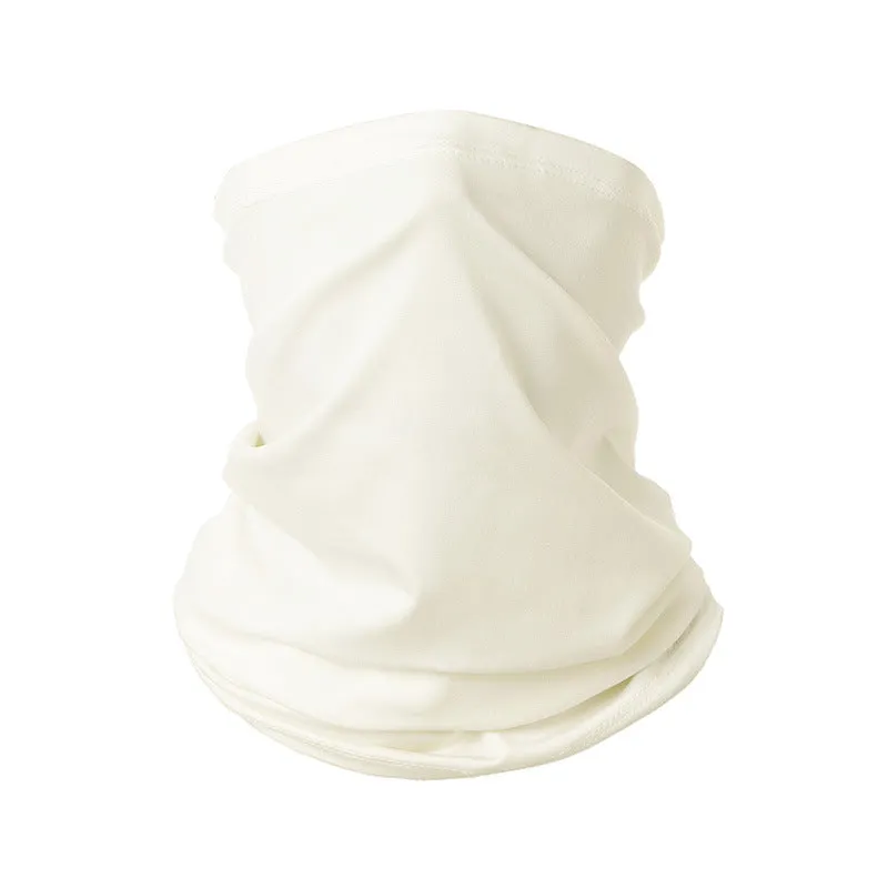Outdoor sunscreen scarf ice silk scarf suitable for cycling