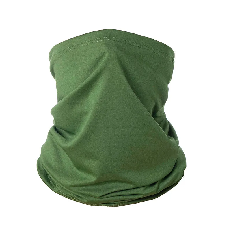 Outdoor sunscreen scarf ice silk scarf suitable for cycling