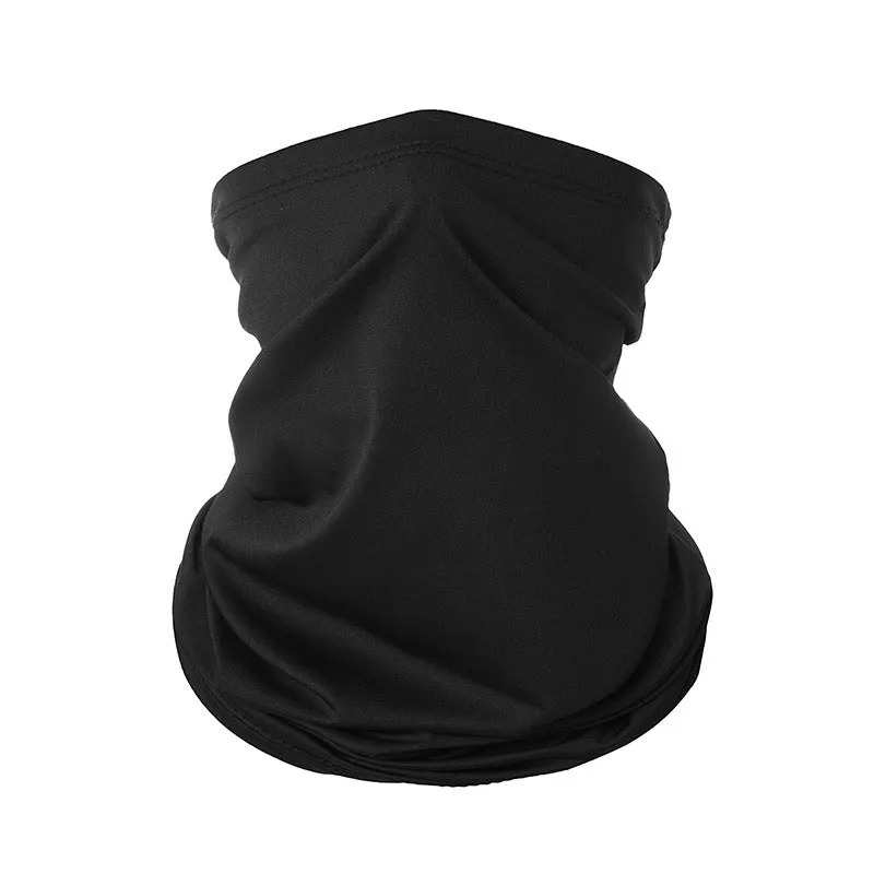 Outdoor sunscreen scarf ice silk scarf suitable for cycling