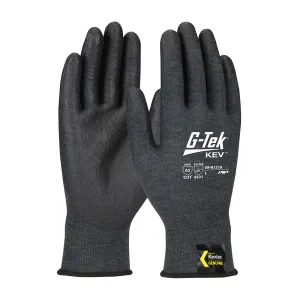 PIP 09-K1218 G-Tek KEV NeoFoam Coated Palm and Fingers - Touchscreen Compatible Safety Glove(One Dozen)
