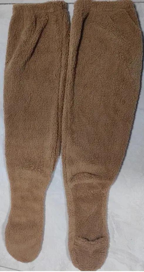Plush Warm Over Knee Leg Warmers