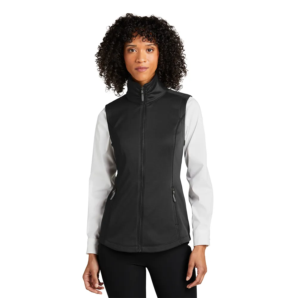 Port Authority® Women's Collective Smooth Fleece Vest - Deep Black