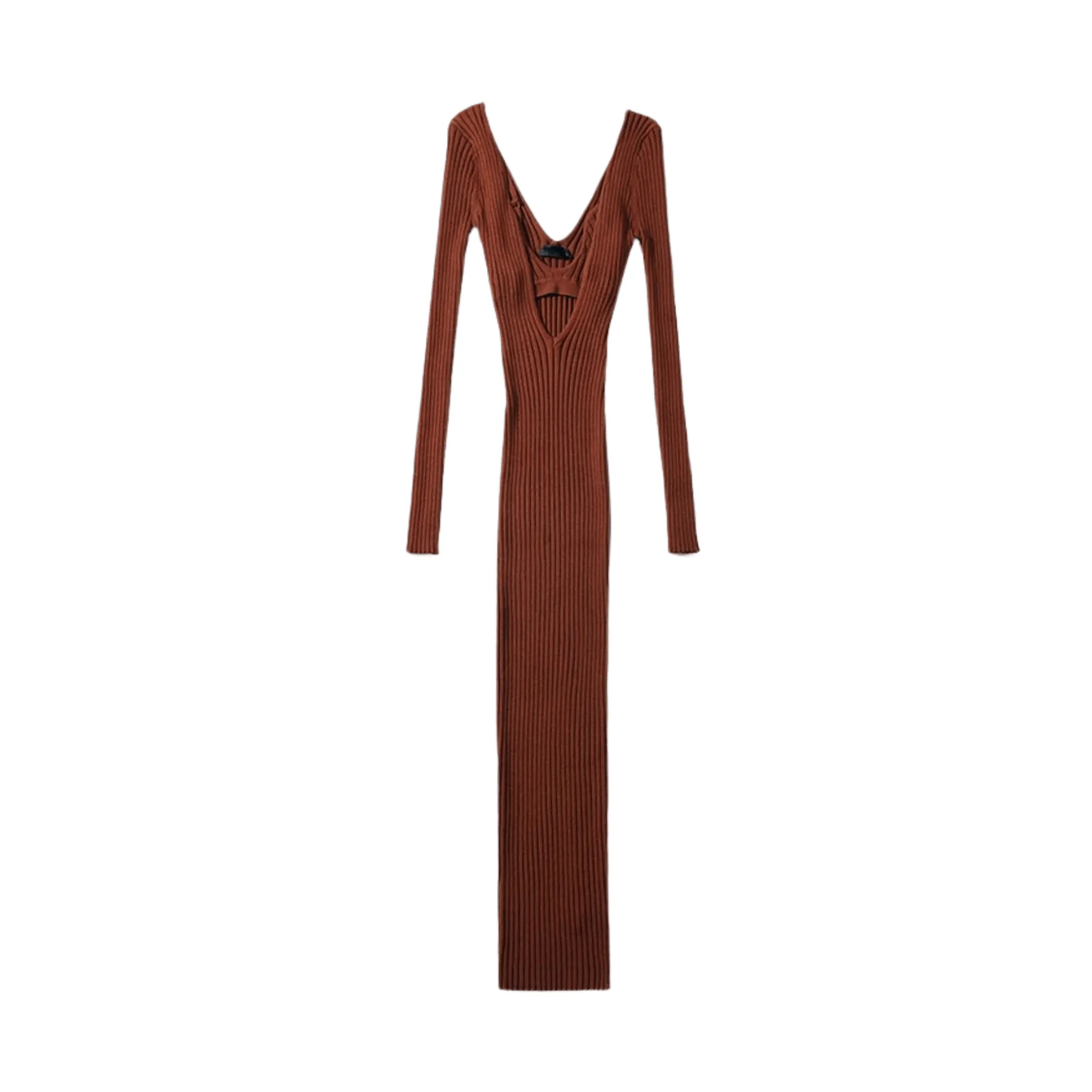 Pre Order:  Ribbed Knit 2-Piece Cami Dress