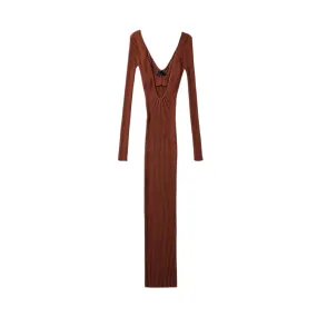 Pre Order:  Ribbed Knit 2-Piece Cami Dress