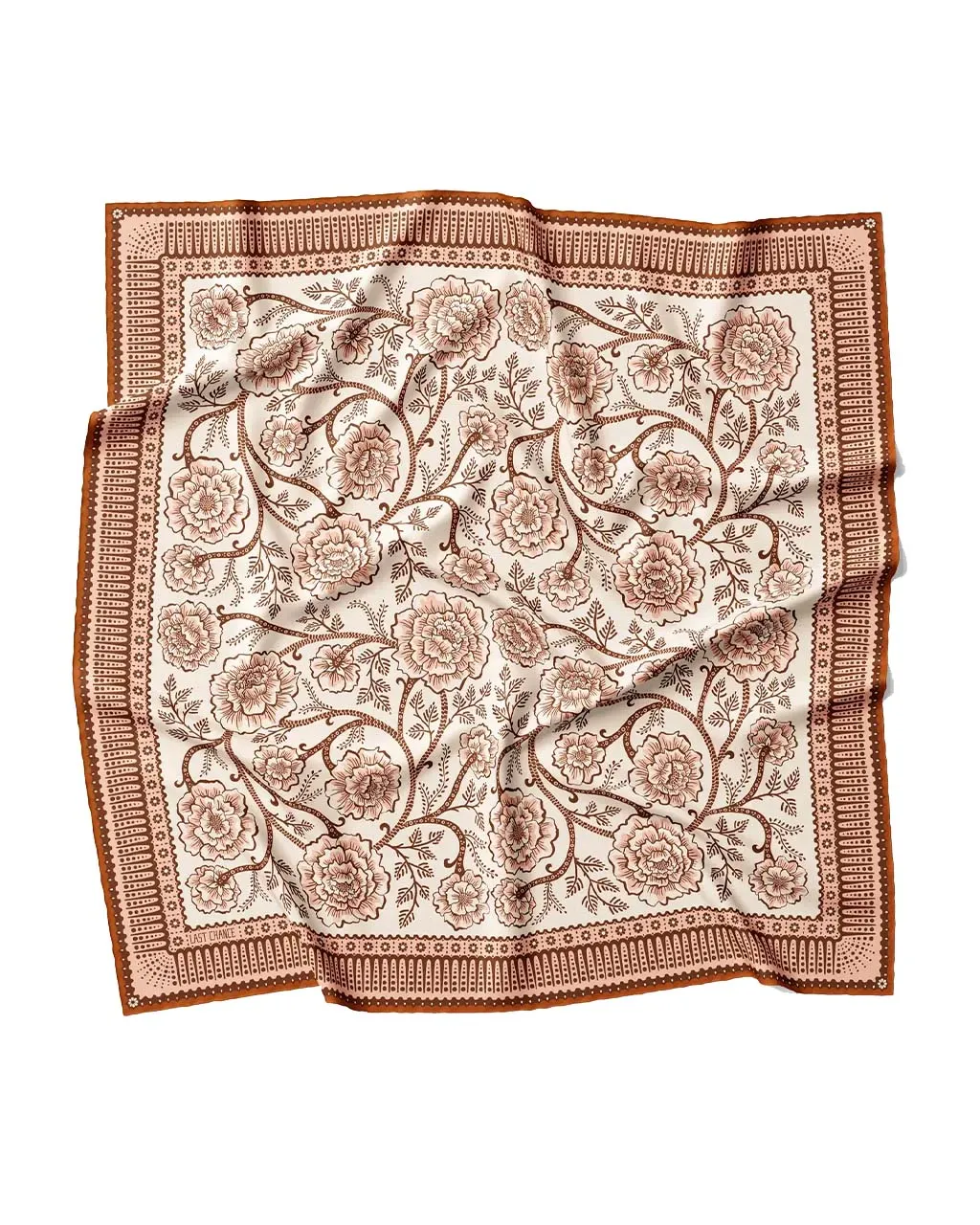 Ramble Silk Twill Scarf - Sandstone