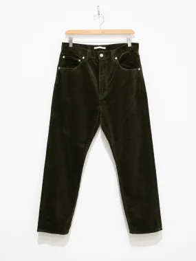 Regular Tapered Corduroy - Olive