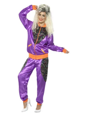 Retro Shell Suit Costume, Ladies