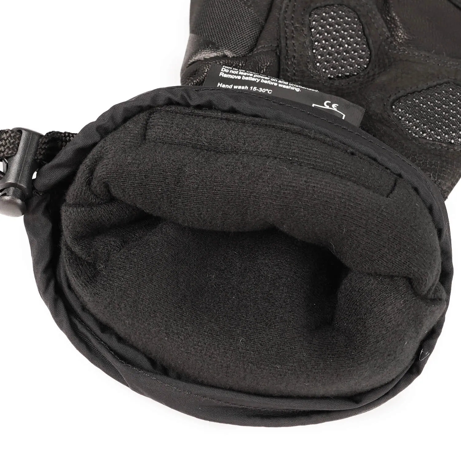 Savior Heated Sheepskin Motorcycle Gloves