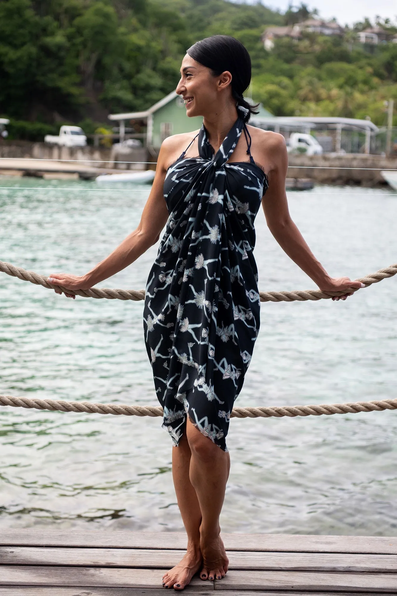 Silk Sarong  FRUIT PUNCH