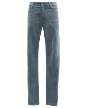 Sky Blue Pinwale Corduroy 5 Pocket Pant