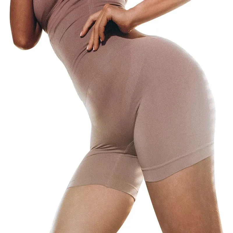 Slimming tummy control contour seamless shapewear pants
