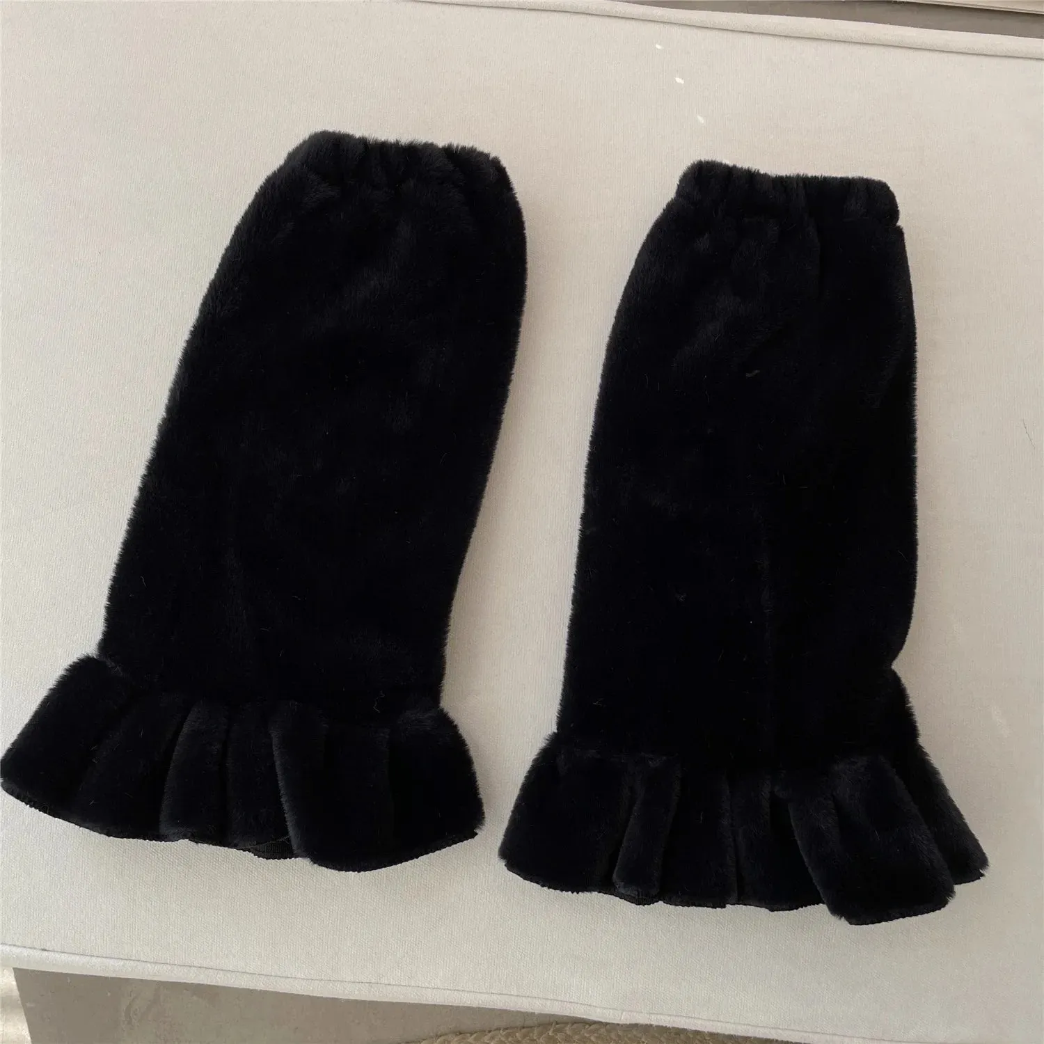 Sohiwoo Leg Warmers Harajuku Boot Cuffs Girls' Boho socks Japanese JK Lolita Socks Leopard Knit Sock Sets Ankle Winter Leg Warmers Thigh