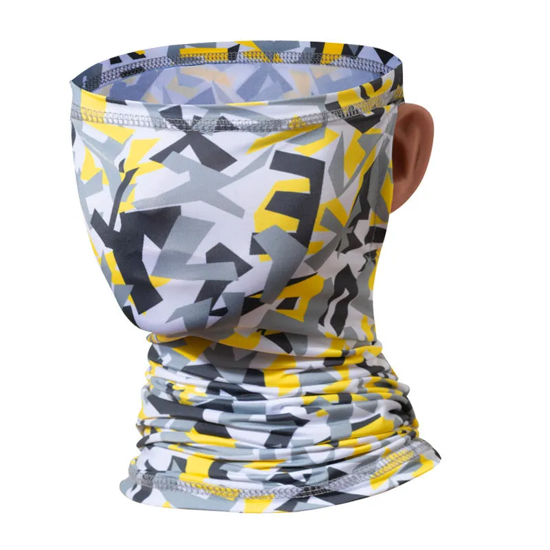 Sunscreen scarf ice silk scarf  for outdoor cycling